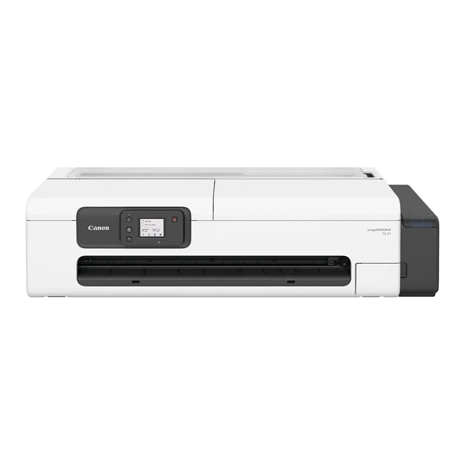 Canon imagePROGRAF TC-21 - 24" large-format printer - colour - ink-jet - Roll A1 (61.0 cm) - 2400 x 1200 dpi up to 2 ppm (mono) / up to 1 ppm (colour) - USB 2.0, LAN, Wi-Fi(ac)