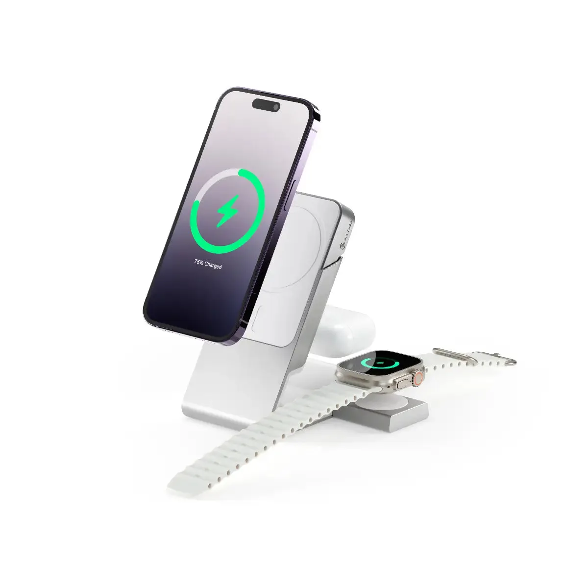 ALOGIC MATRIX+ 3-IN-1 MAGNETIC CHARGING DOCK WITH POWER BANK AN