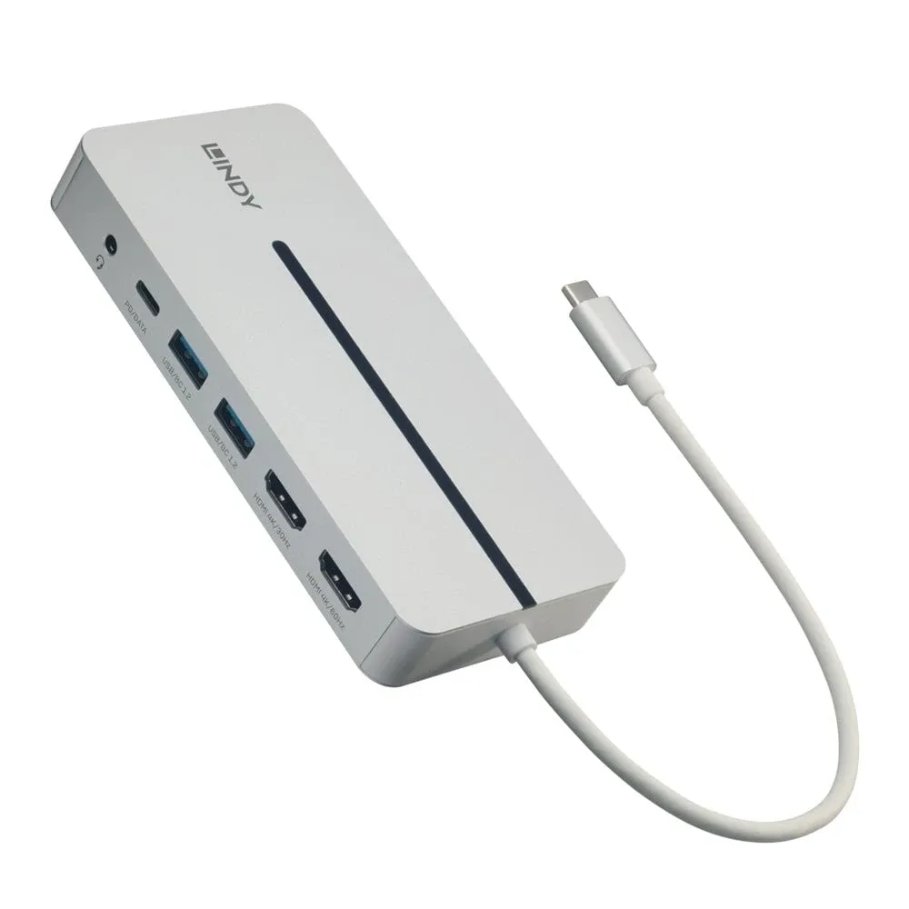 Lindy 43360 Dst-mx Duo USB-C Mini Laptop/Macbook Docking Station
