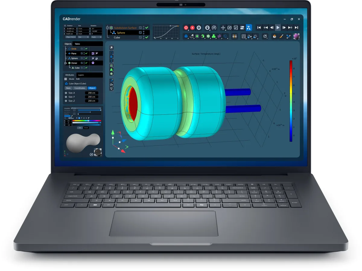 Dell Pro Max 18 Plus MB18250 - AI PC - Intel Core Ultra 7 - 265HX / up to 5.3 GHz - vPro Enterprise - Win 11 Pro - RTX PRO 3000 Blackwell - 32 GB RAM - 1 TB SSD SED, NVMe, TLC, Class 40, Performance - 18" 2560 x 1600 (QHD+) @ 120 Hz - 2.5 Gigabit Ethernet - NFC, Wi-Fi 7 - magnetite - BTP - with 3 Years ProSupport