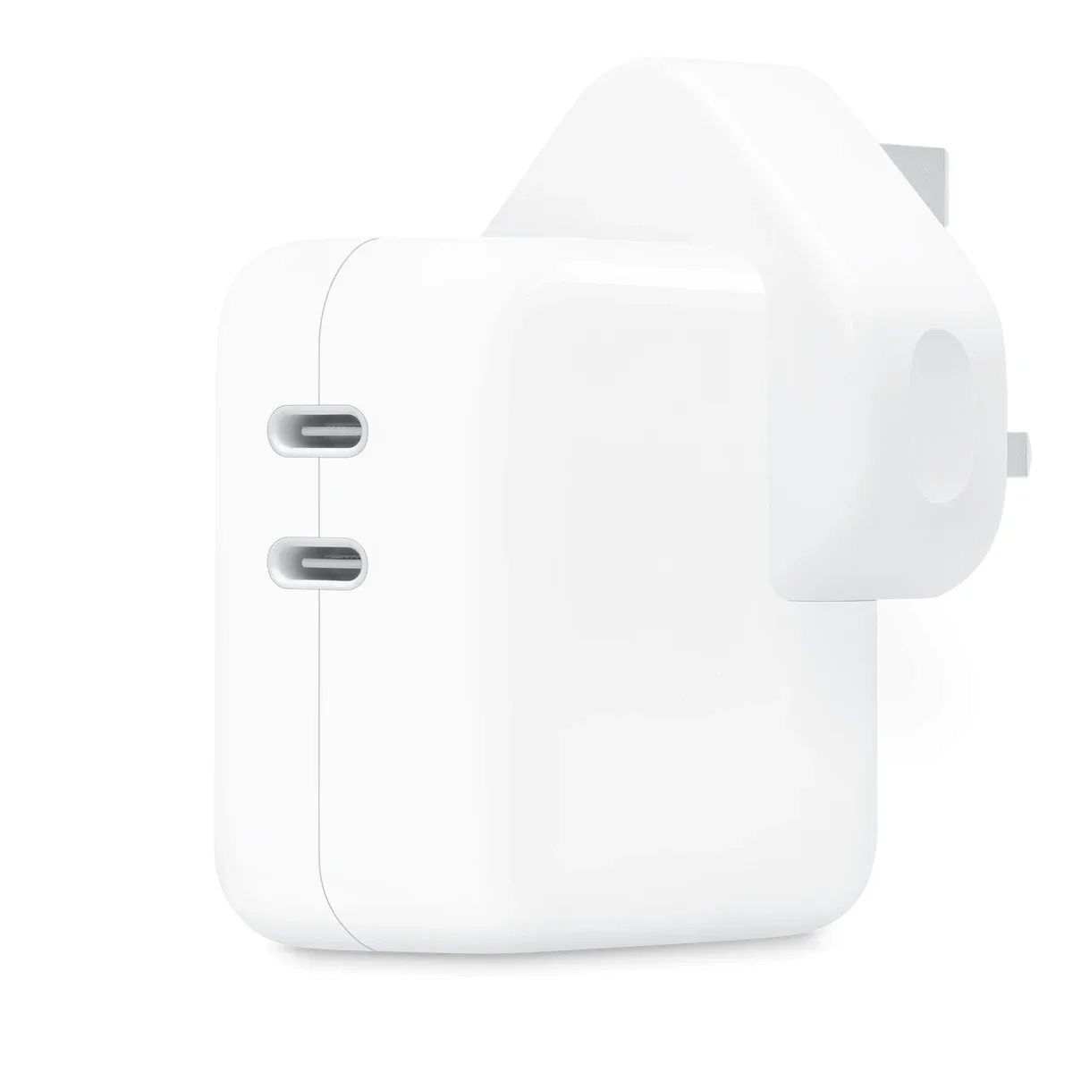 Apple - Power adapter - 35 Watt - 2 output connectors (USB-C) - United Kingdom