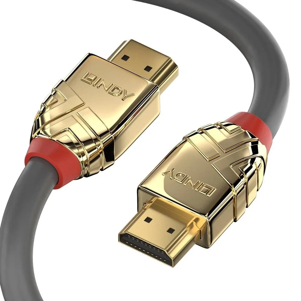 Lindy 37865 7.5M High Speed HDMI Cable Gold Line