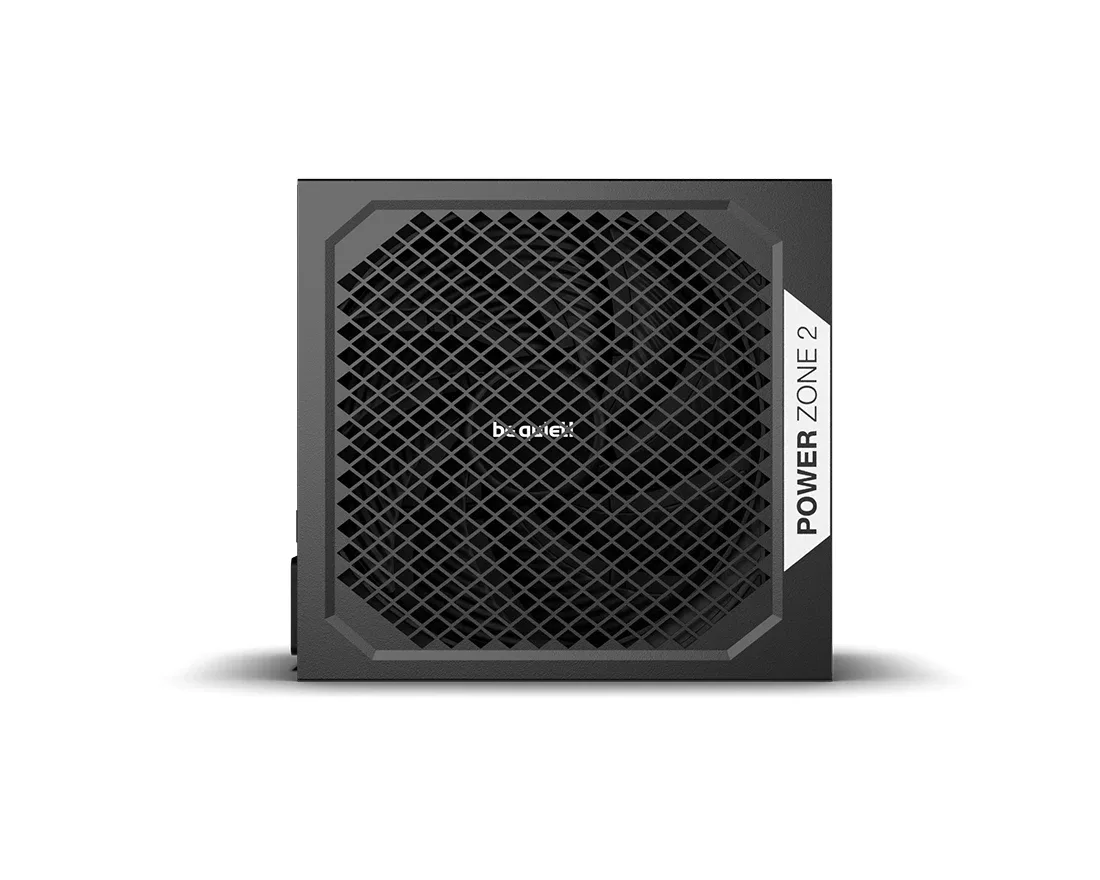 be quiet! Power Zone 2 750W PSU - 80 PLUS Platinum, Semi-Passive Cooling, Pure Wings 3 Fan, PCIe 5.1/ATX 3.1 Compatibility, 10-Year Warranty