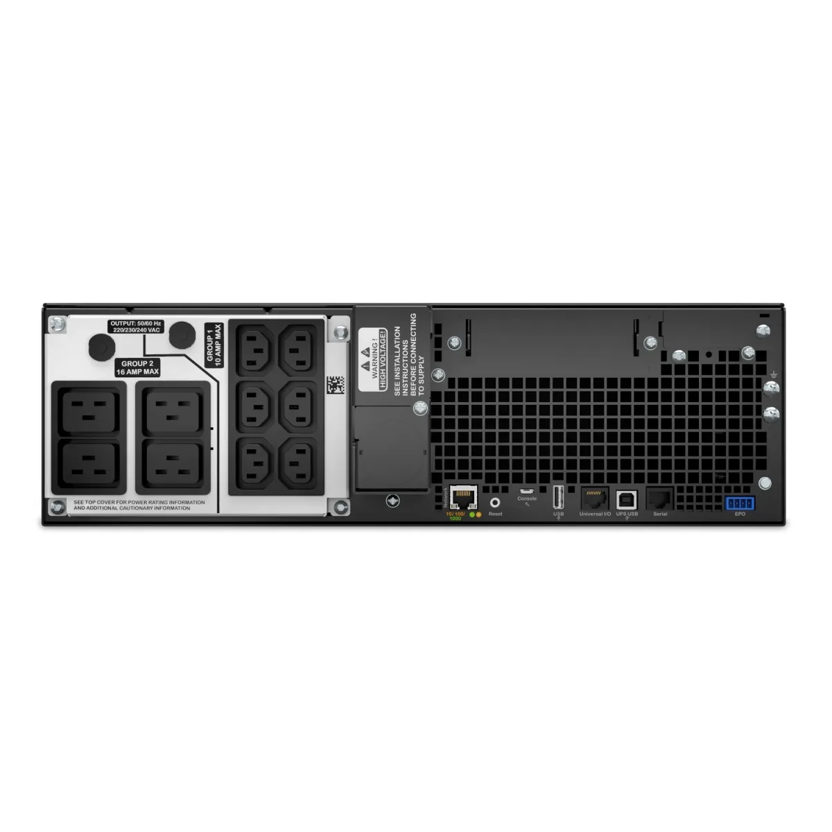APC SRT5KRMXLI-6W Smart-ups Srt 5000VA 230V Rack Rack Mount with 6Y Warranty Pack