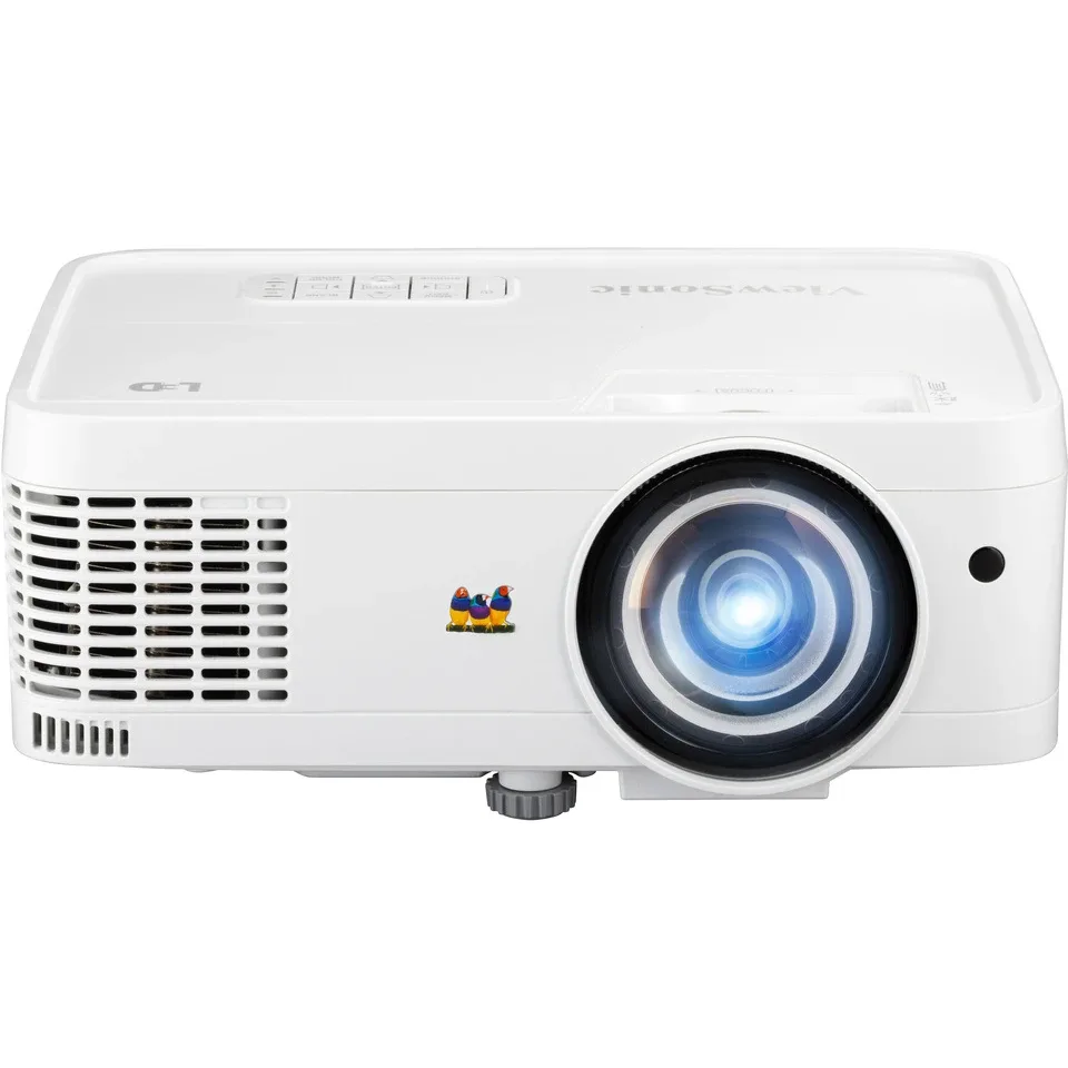 ViewSonic LSD300W-ST - DLP projector - RGB LED - 3300 ANSI lumens - WXGA (1280 x 800) - 16:10 - 720p - zoom lens