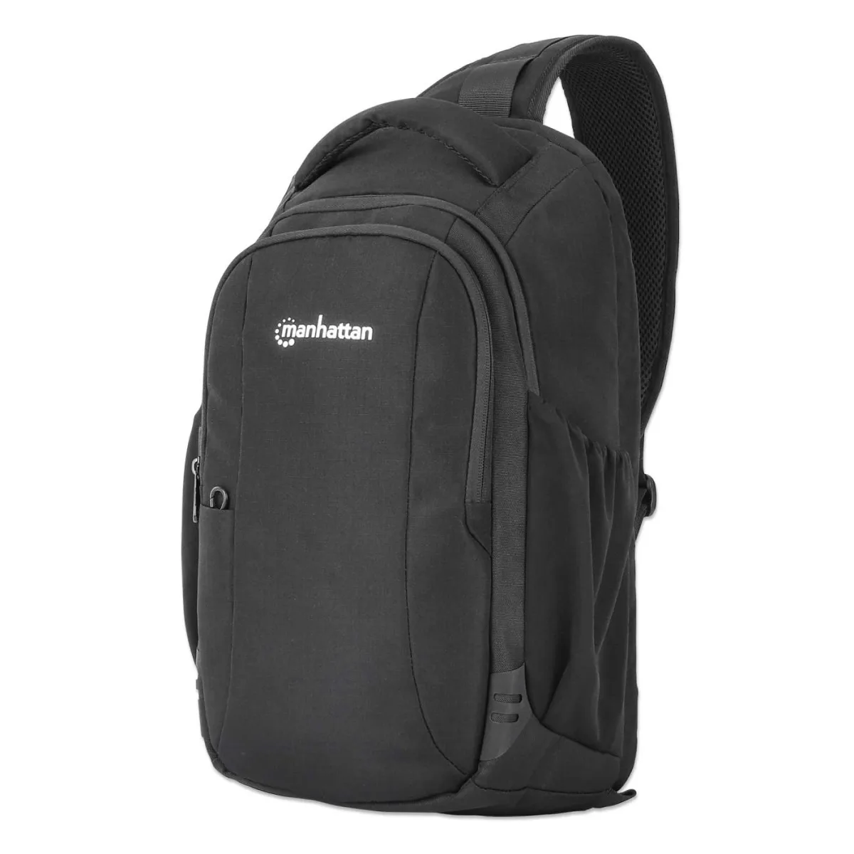 Manhattan 440578 Amsterdam Backpack 13.3" Black Sling Antitheft Black