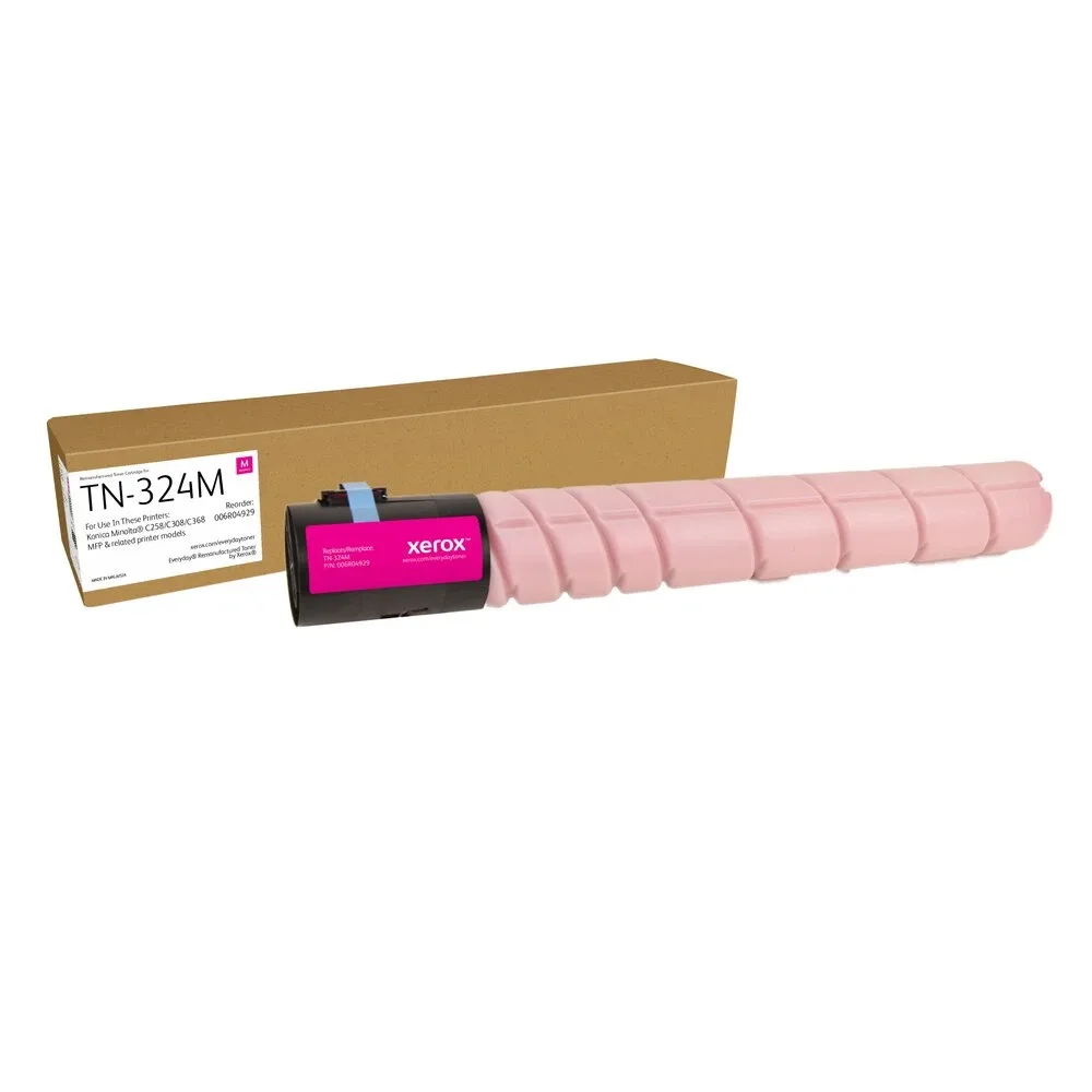 Xerox 006R04929 Everyday Remanufact. Toner Repl Konica M TN-324M Magenta A8DA330