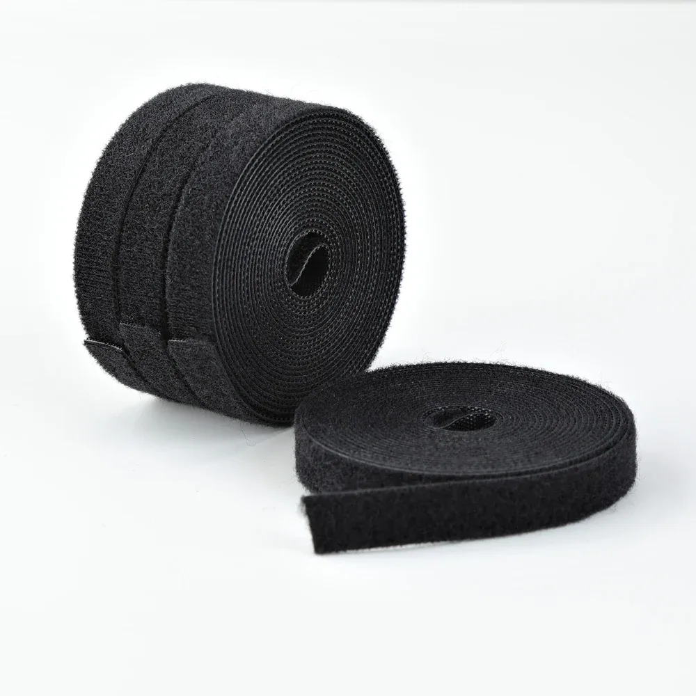 Startech - Hook & loop fastener - 4.6 m - black (pack of 4)
