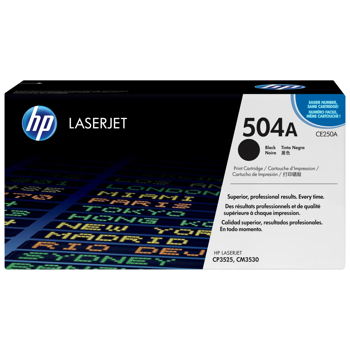 HP 504A - CE250A - 1 x Black - Toner cartridge