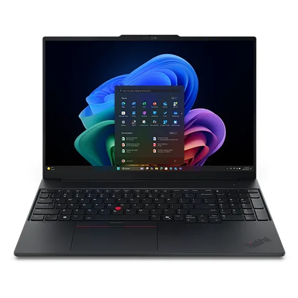 Lenovo ThinkPad E16 Gen 4 21YC - Copilot+ PC - Intel Core Ultra 5 - 325 / up to 4.5 GHz - Win 11 Pro - Intel Graphics - 16 GB RAM - 512 GB SSD TCG Opal Encryption 2, NVMe - 16" IPS 1920 x 1200 - Gigabit Ethernet - Wi-Fi 7, Bluetooth - black - kbd: UK - with 1 Year Lenovo Premier Support, CO2 Offset 300 kg (3rd Gen)