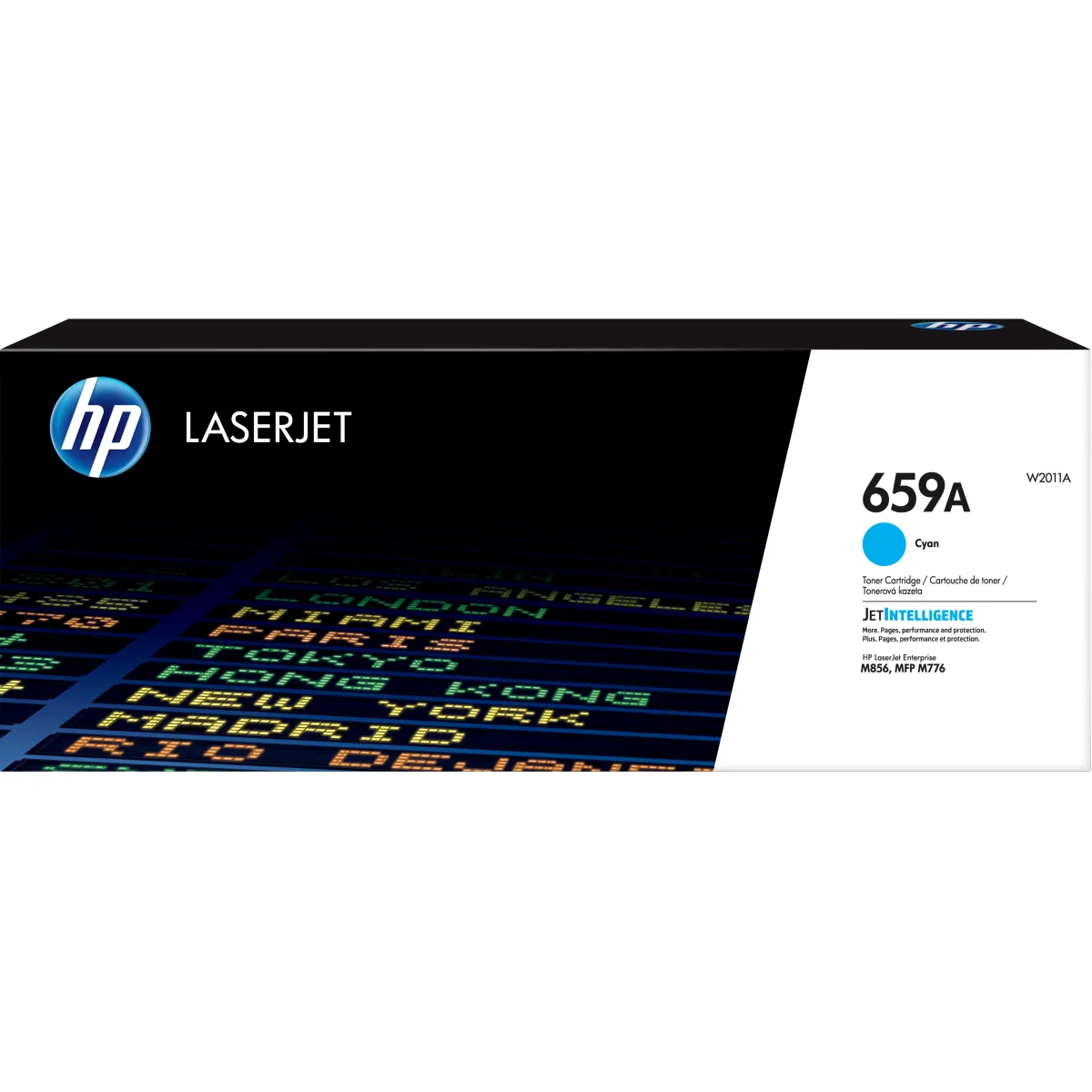 HP 659A CYAN ORIGINAL LASERJET TONER CARTRIDGE