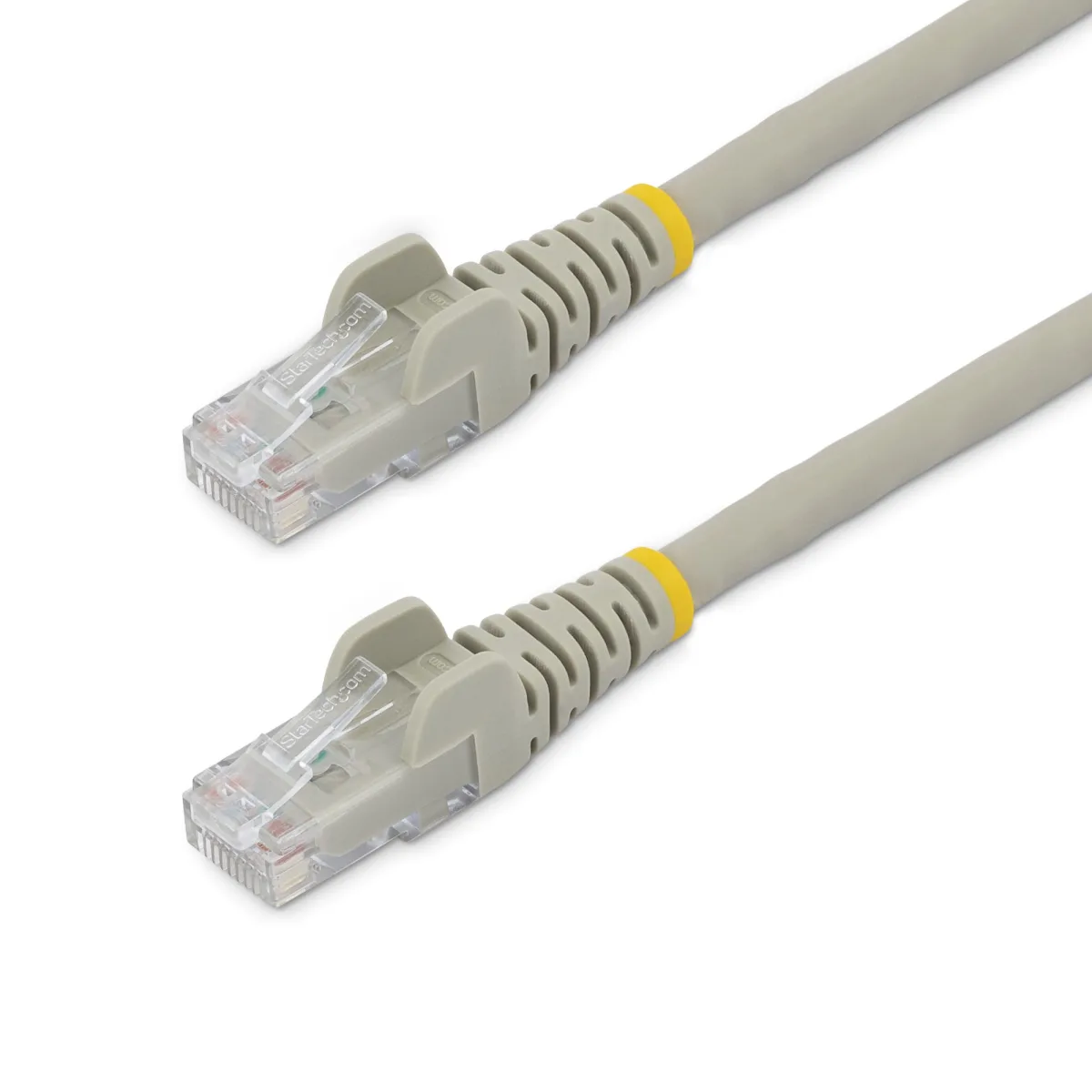 Startech 10m LSZH CAT6 Ethernet Cable, 10 Gigabit Snagless RJ45 100W PoE Network Patch Cord with Strain Relief, CAT 6 10GbE UTP, Grey, Individually Tested/ETL, Low Smoke Zero Halogen - Category 6 - 24AWG - Patch cable - RJ-45 (M) to RJ-45 (M) - 10 m - 6 mm - UTP - CAT 6 - snagless - grey