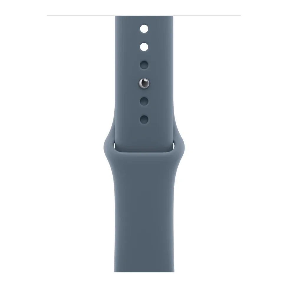 Apple - Band for smart watch - 42mm - S/M size - anchor blue - for Watch Hermès Series 12, Hermès Series 9, SE 3, Series 10, Series 11, Series 12, Series 9