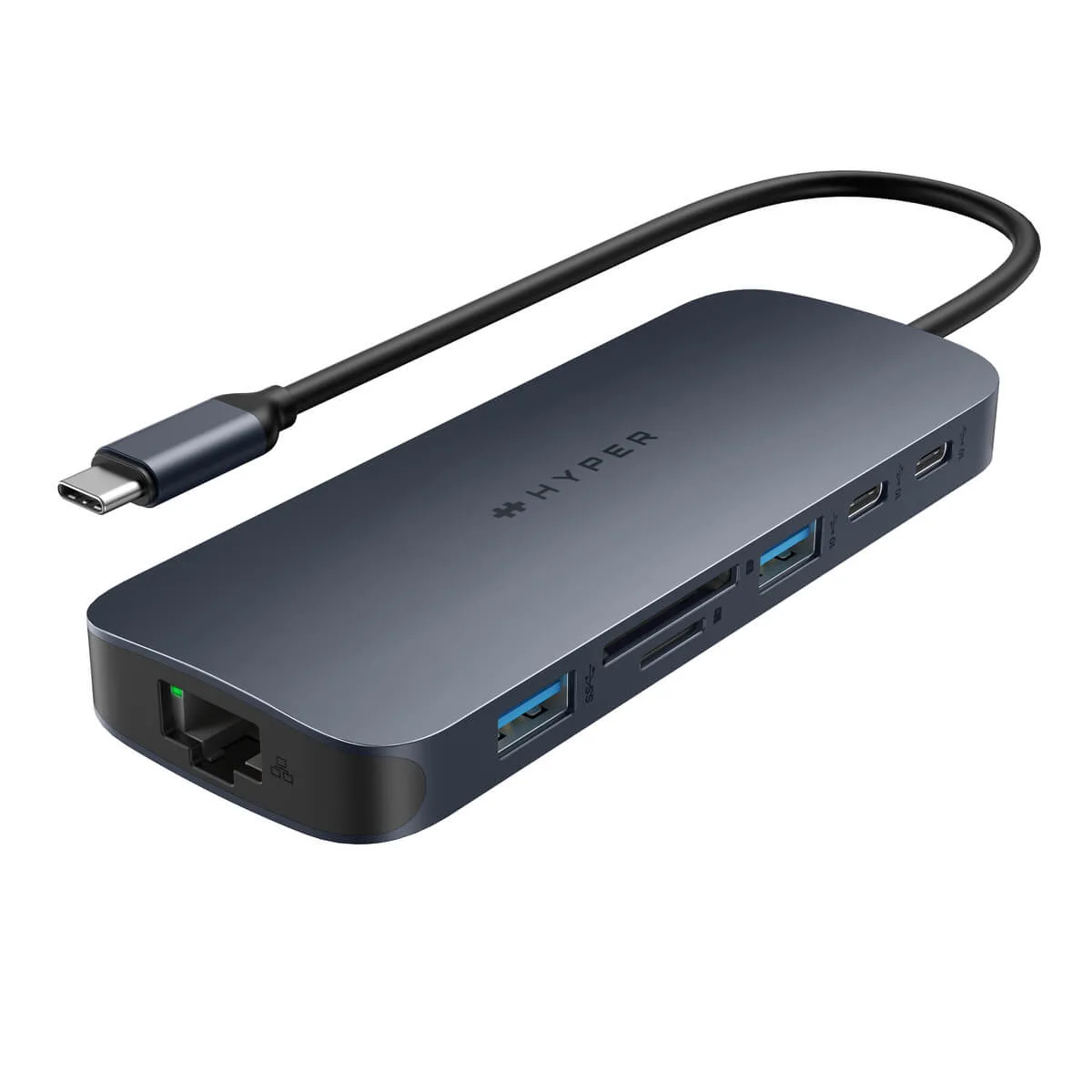 Targus HD4006GL Hyperdrive Ecosmart G2 Dual HDMI USB-C 11-IN-1 Hub W 140 W