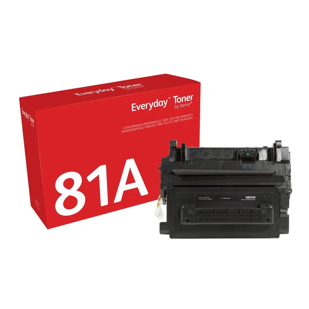 Xerox 006R03648 Black Toner Cartridge Like Hp 81A for Laserjet Enterprise