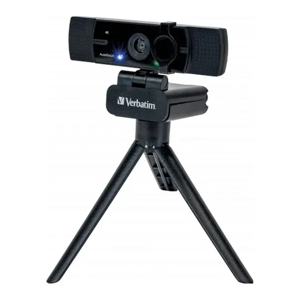 Verbatim AWC-03 Ultra HD 4K Autofocus Webcam with Dual Microphone