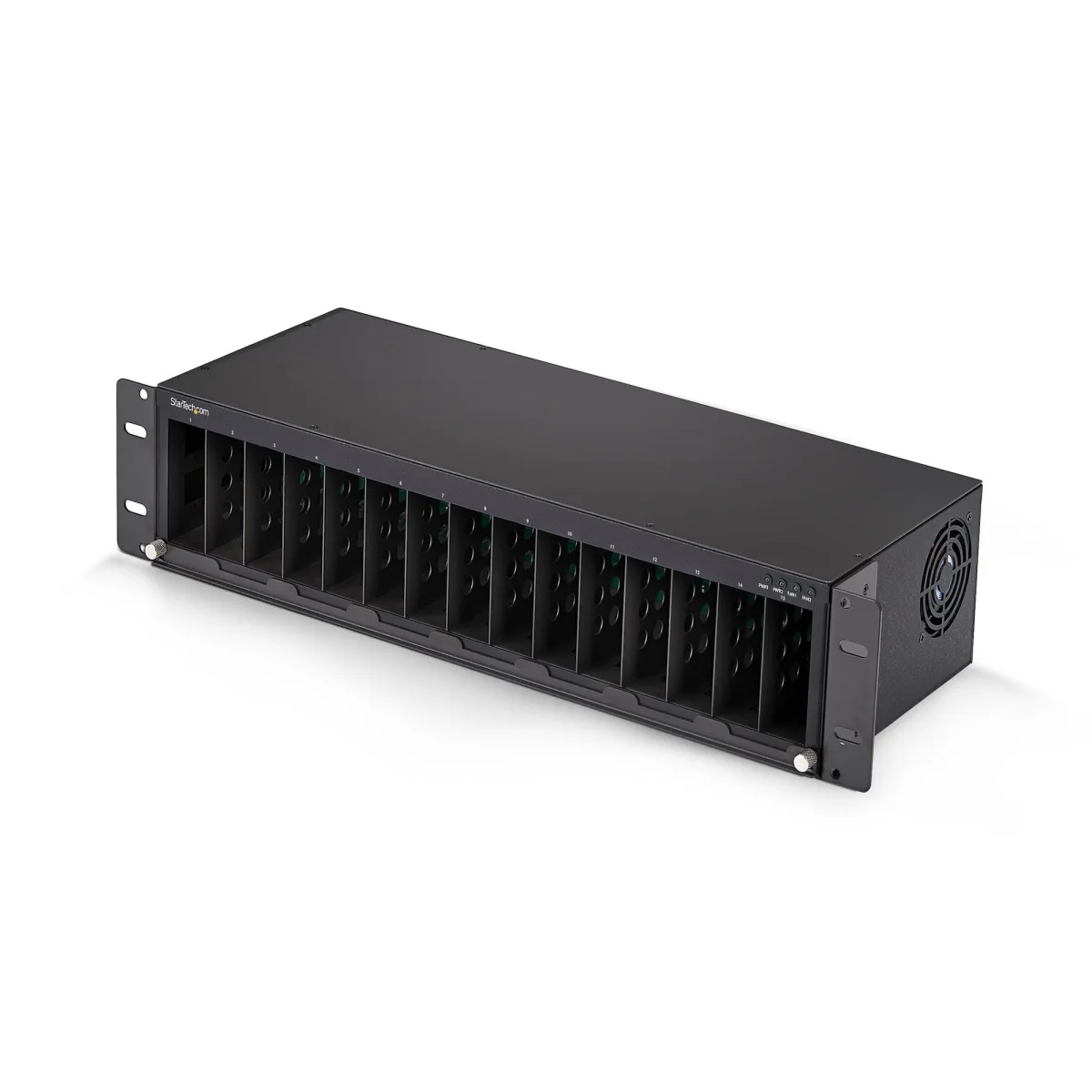 Startech - Modular expansion base - media converter chassis - rack-mountable - TAA Compliant