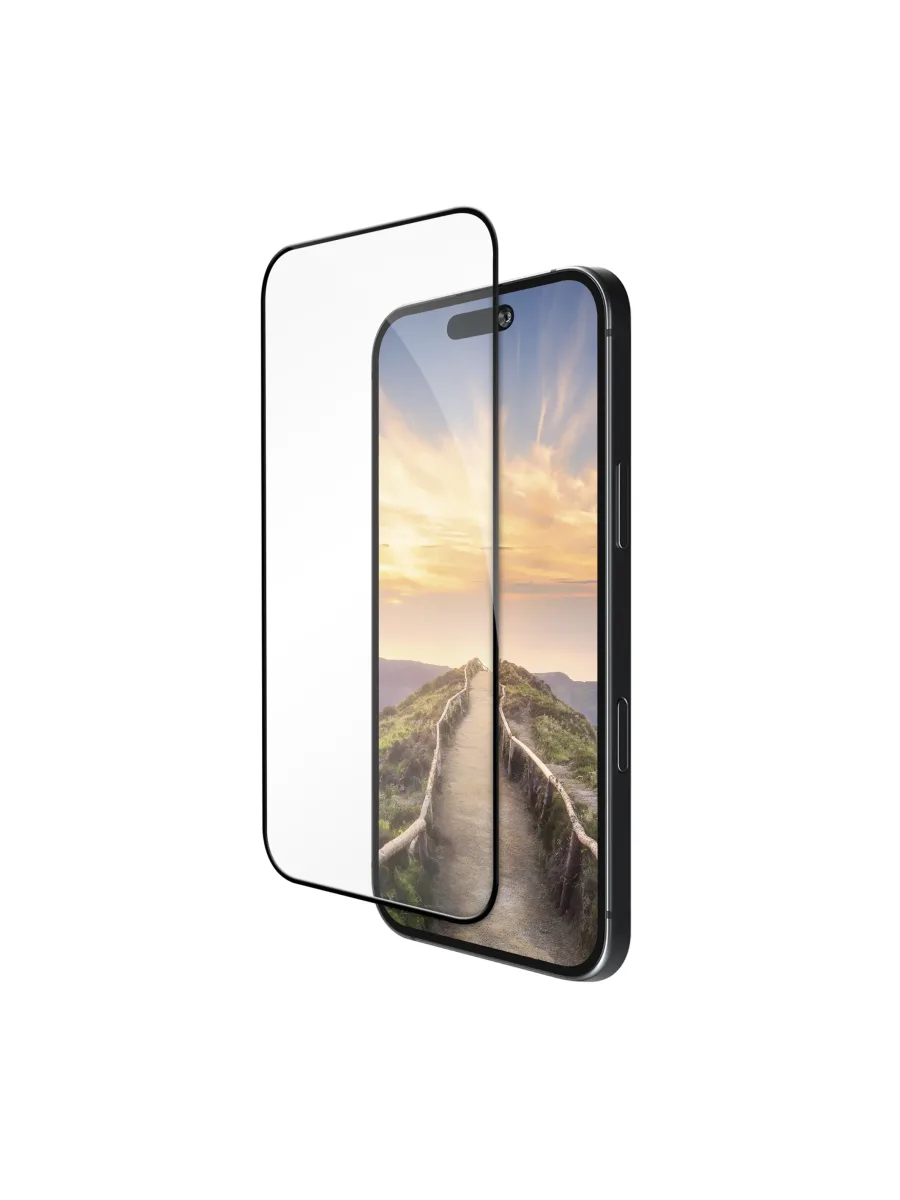 dbramante1928 Eco-shield - Screen protector for mobile phone - frame colour black - for Apple iPhone 17 Pro Max, 18 Pro Max
