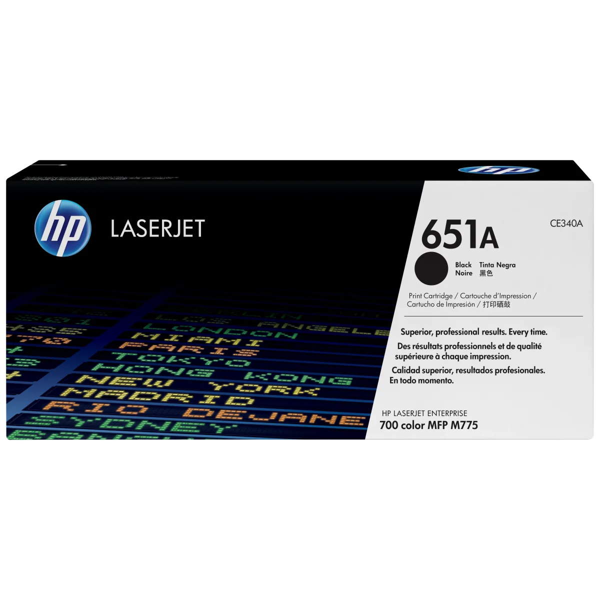 HP 651A - CE340A - 1 x Black - Toner cartridge