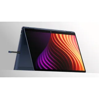 HP EliteBook X Flip G2i Notebook Next Gen Ai - Copilot+ PC - flip design - Intel Core Ultra 7 - 366H / up to 4.8 GHz - vPro - Win 11 Pro - Intel Graphics - 32 GB RAM - 512 GB SSD NVMe - 14" IPS touchscreen HP SureView 6 1920 x 1200 - Wi-Fi 7, Bluetooth 6.0 - atmospheric blue - kbd: UK - with HP Wolf Pro Security Edition (1 year)