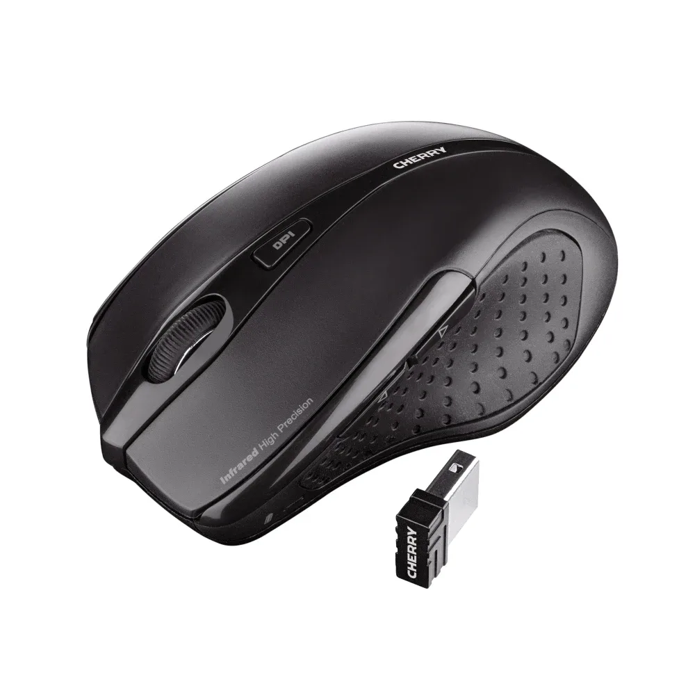 Cherry JW-T0100 Optical Infrared Wireless Mouse 5BTN 2.4 GHz DPI 1750