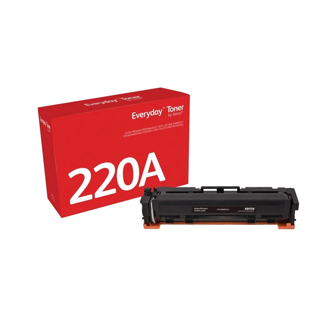 Xerox 006R05342 Everyday Black Toner Replaces Hp 220A (W2200A) Stand. Capacity