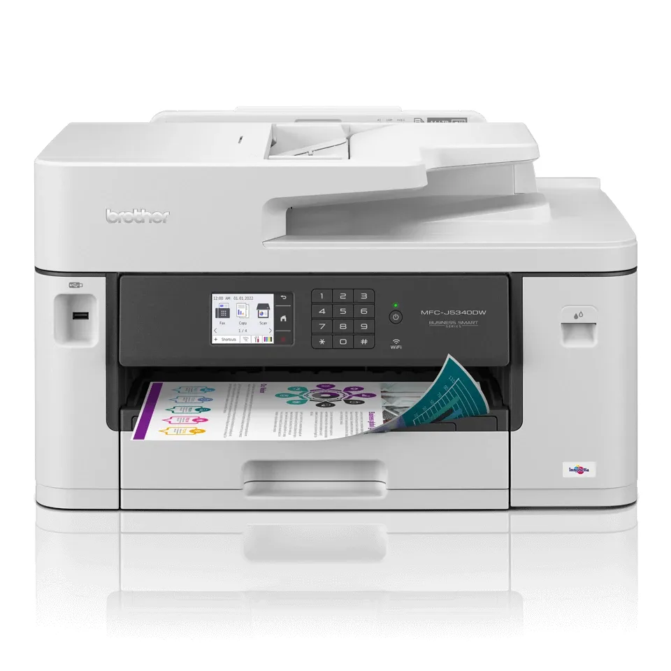 Brother MFCJ5340DWZU1 MFC-J5340DW Professional A3 Inkjet Wireless All-in-one Print