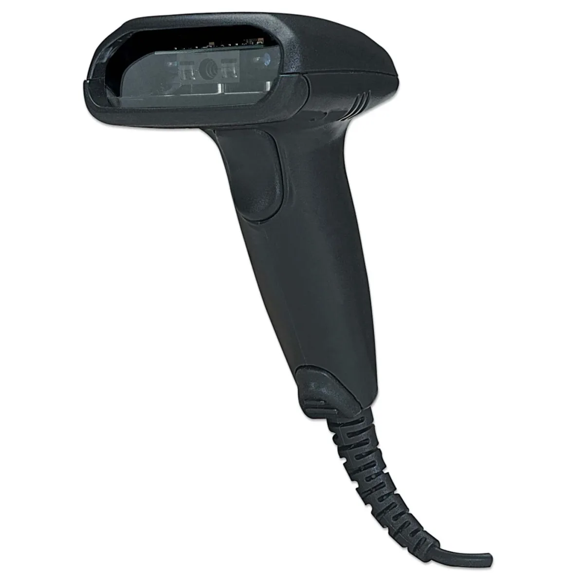 Manhattan 177672 Long Range Ccd Barcode Scanner- USB 500MM Scan Width Black