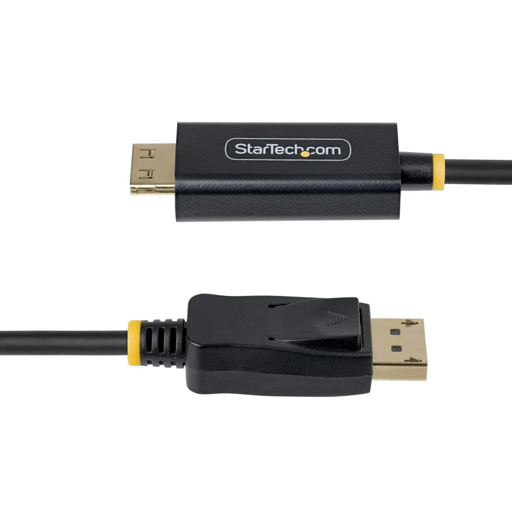 Startech - Adapter cable - DisplayPort male to HDMI male - 2 m - black - 4K60Hz support, Unidirectional, active