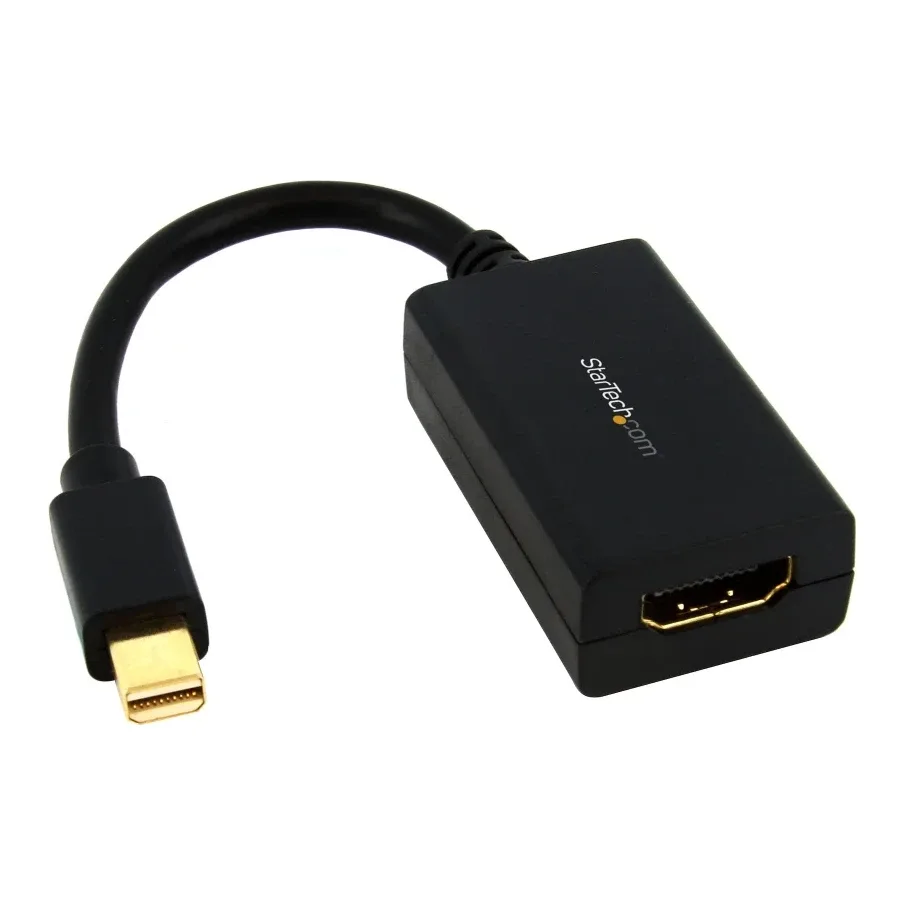 Startech Mini DisplayPort to HDMI Adapter - 1080p - Thunderbolt Compatible - Mini DP Converter for HDMI Display or Monitor (MDP2HDMI)