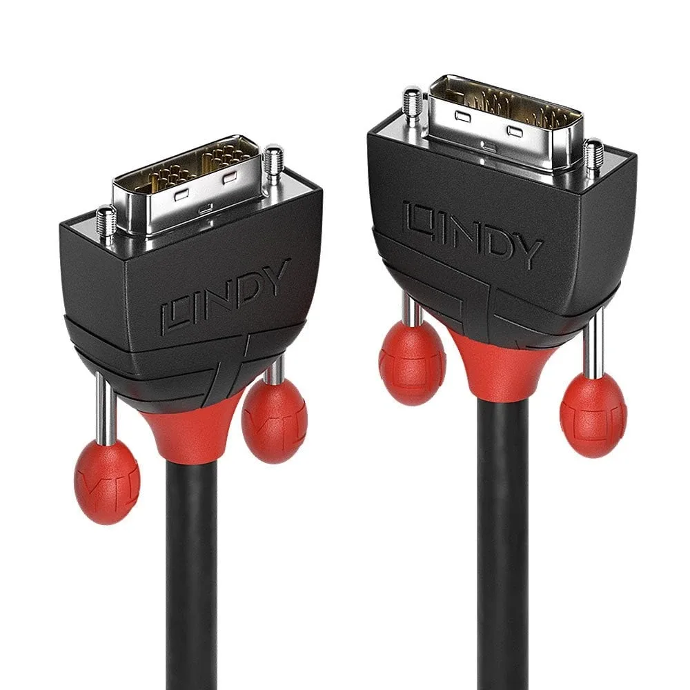 Lindy 36256 2M Dvi-d Single Link Cbl Black Line