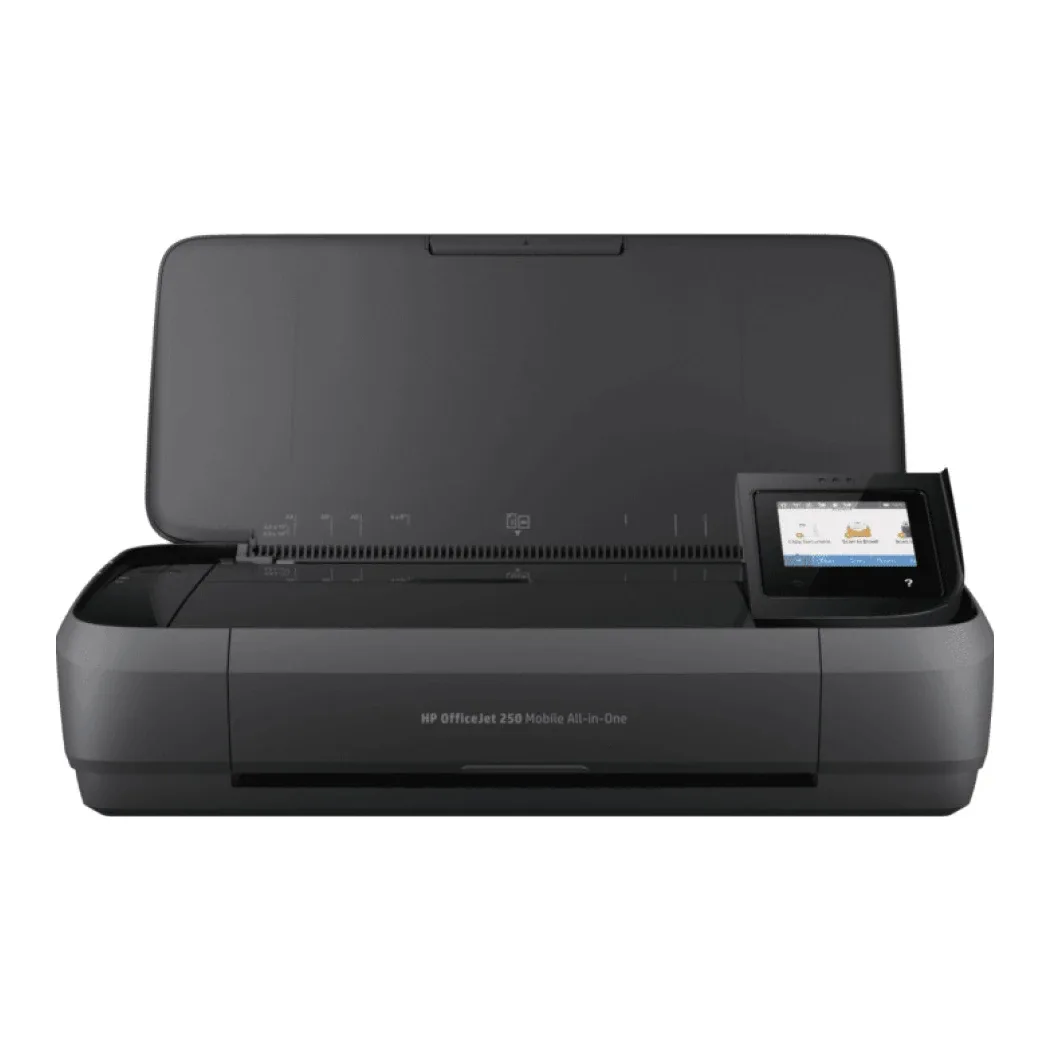 HP Officejet 250 Mobile All-in-One - Multifunction printer - colour - ink-jet - Legal (216 x 356 mm) (original) - A4/Legal (media) - up to 8 ppm (copying) - up to 10 ppm (printing) - 50 sheets - USB 2.0, USB host, Wi-Fi