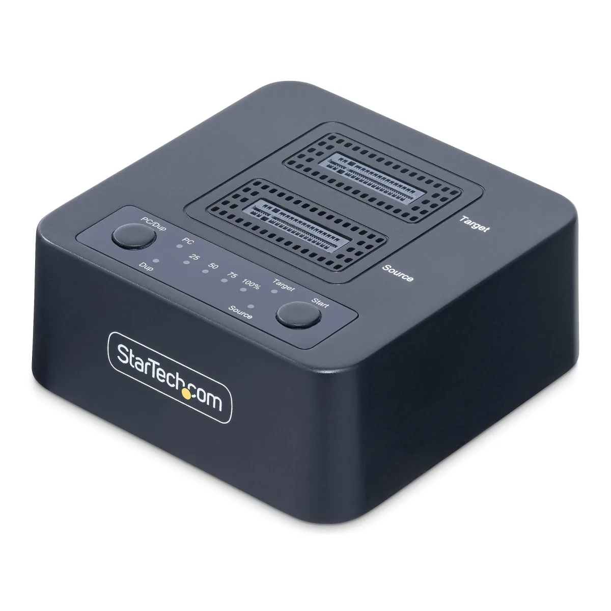 StarTech 1:1 Standalone M.2 NVMe Drive Duplicator and Dock - Solid state / hard drive duplicator - 2 bays (PCIe (NVMe)) - TAA Compliant