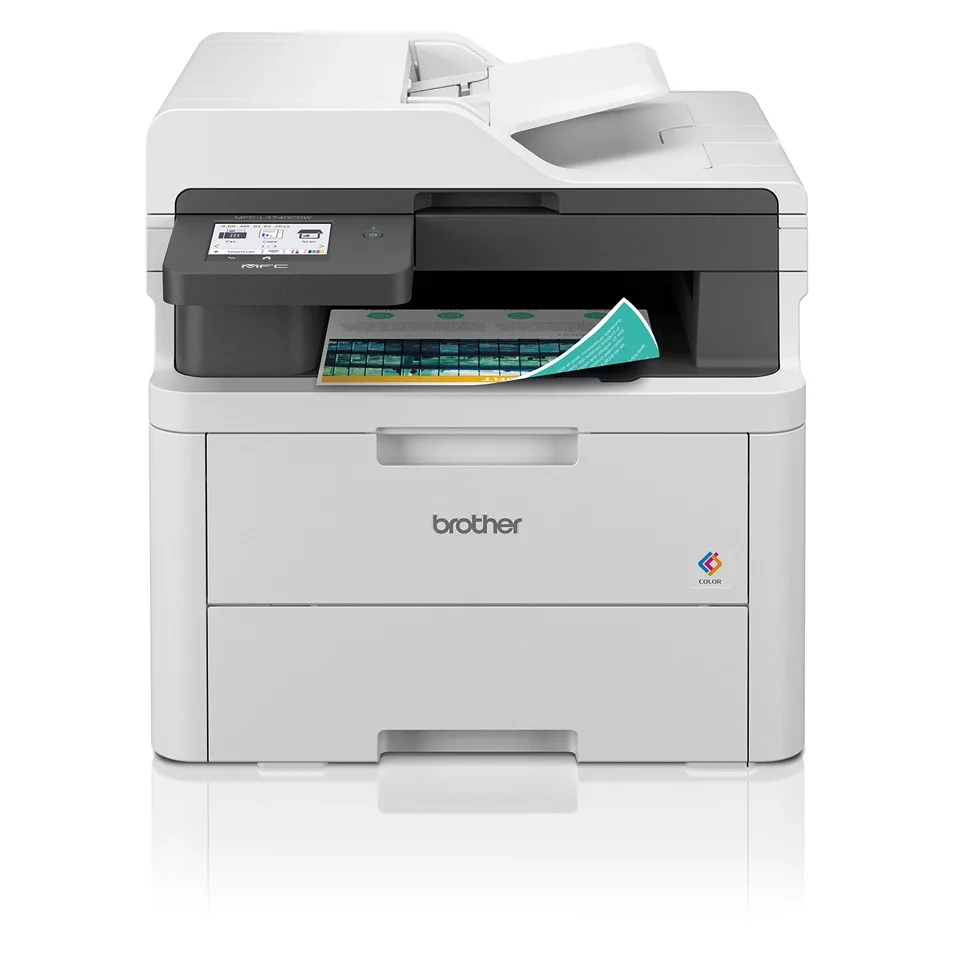 Brother MFCL3740CDWZU1 MFC-L3740CDW Laser MFP LED Sld Ink Monoch MFP 18PPM 600x2400