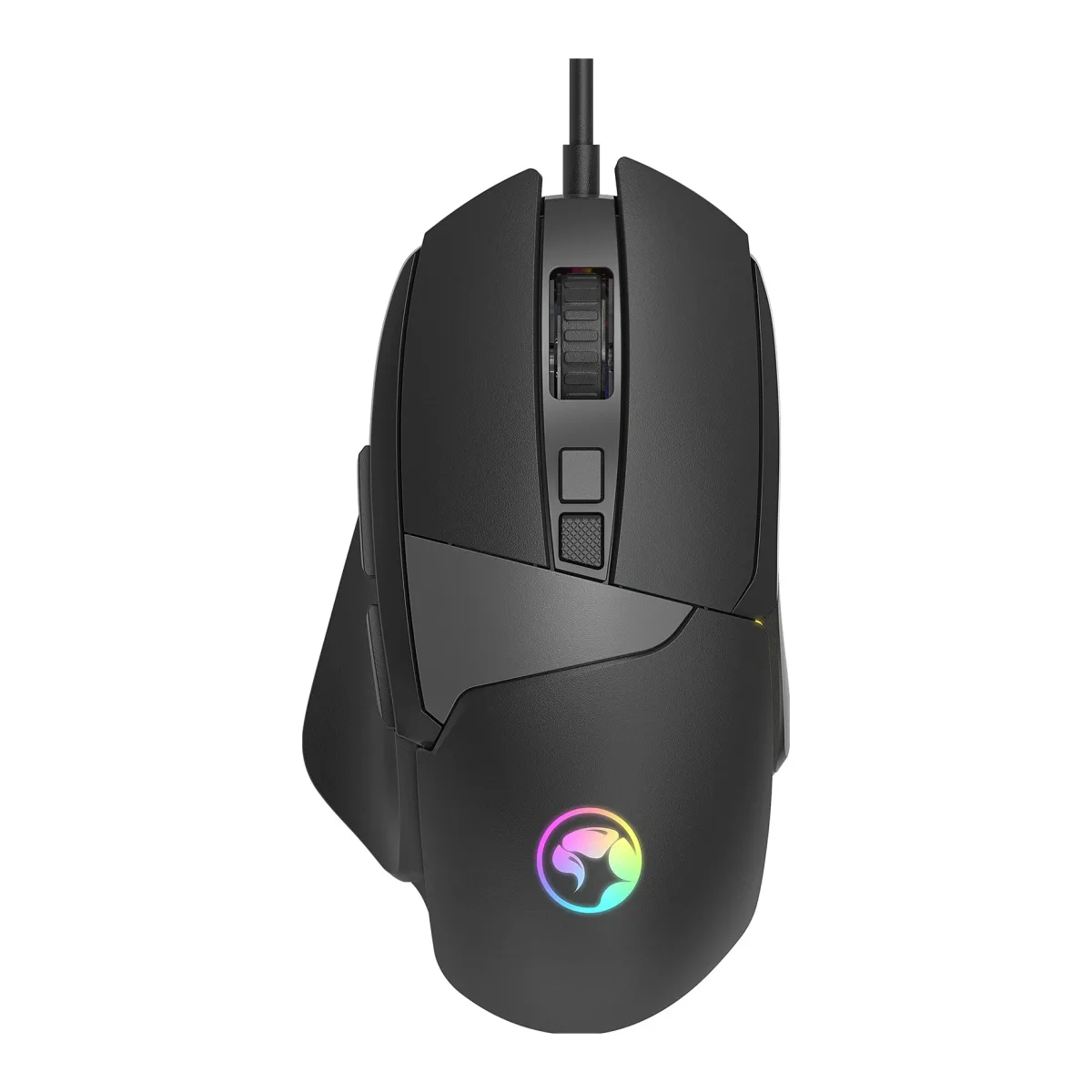 Marvo Scorpion M411 Duke 60 USB RGB Programmable Gaming Mouse (Black)