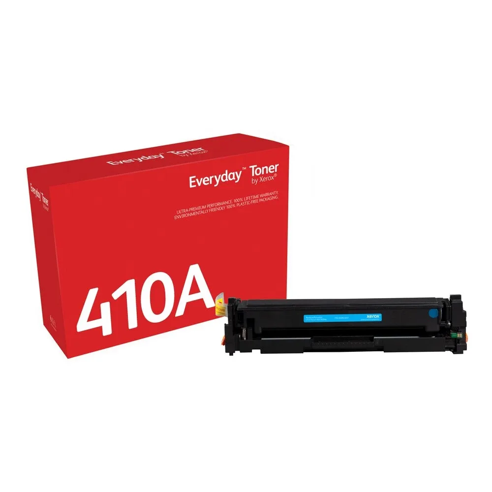 Xerox 006R03697 Cyan Toner Cartridge Equivalent to Hp 410A for Color Laserjet