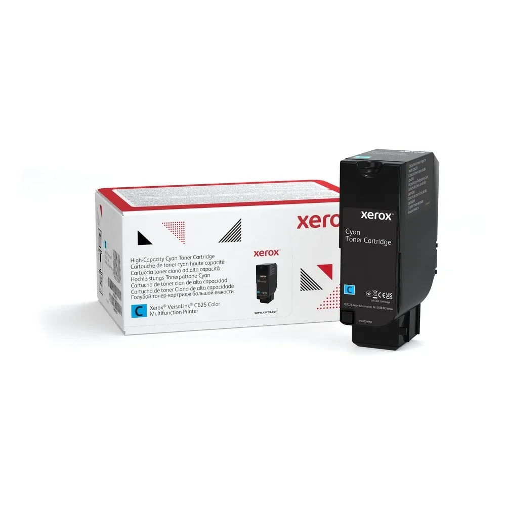 Xerox - High capacity - cyan - original - box - toner cartridge