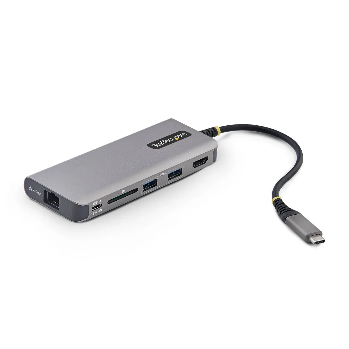 Startech - Docking station - for laptop - USB-C - HDMI - 2.5GbE, 1GbE - 140 watt