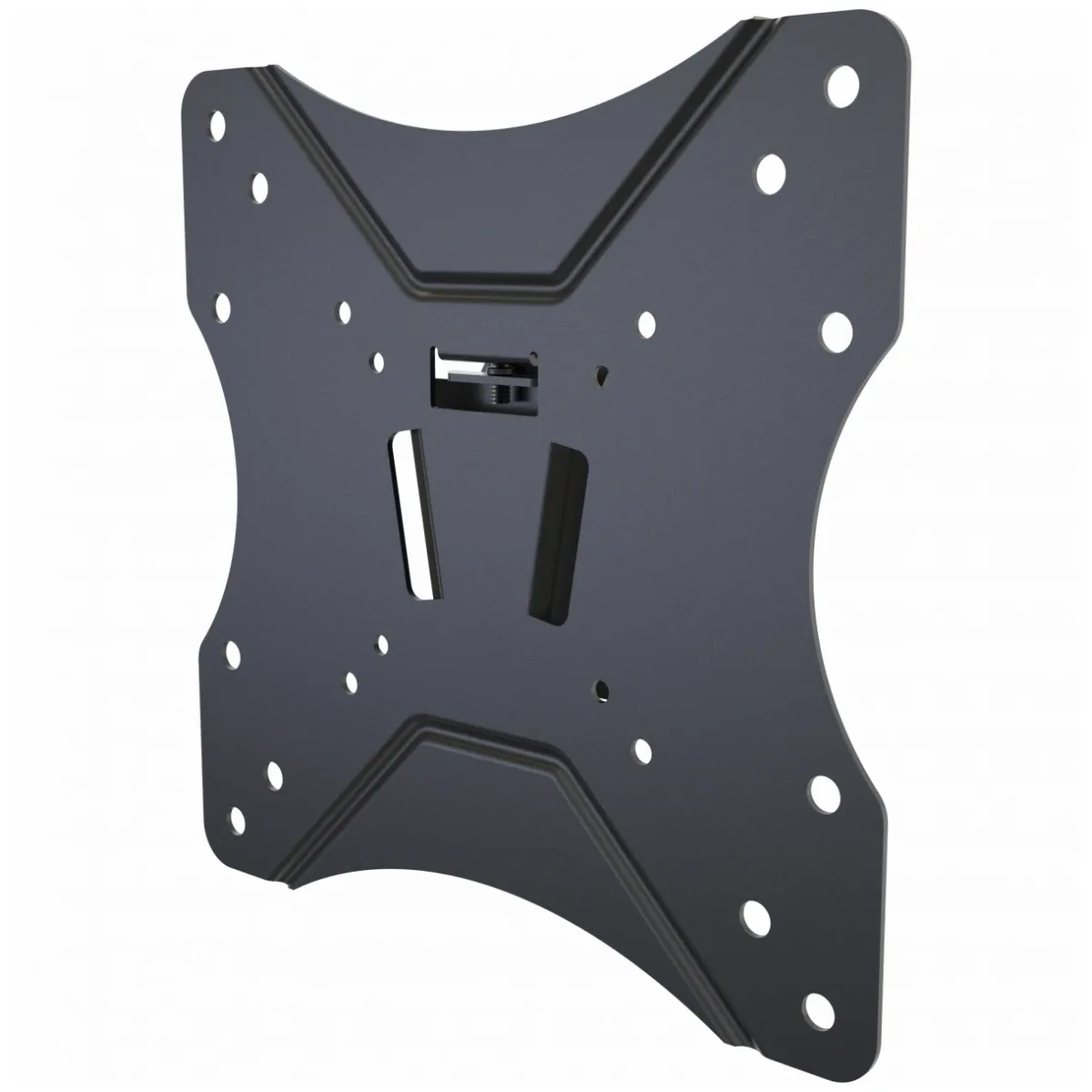 Display wall mount - fits display 30 to 55" with VESA sizes 75 x 75, 100 x 100, 200 x 100, 200 x 200 - tilt minus 3 to 12 degrees - thumbscrews used to fix display for fast assembly - landscape or portrait - swl 25 kg - black