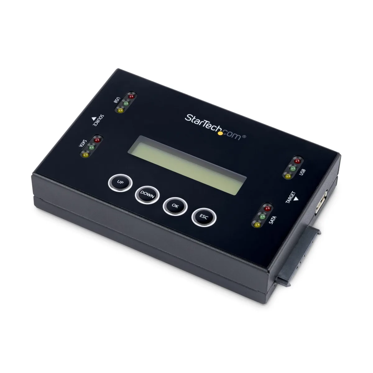 StarTech Drive Duplicator & Eraser for USB Flash Drives & 2.5 / 3.5" SATA SSDs/HDDs- 1:1 duplication plus cross-interface - Standalone (SU2DUPERA11)