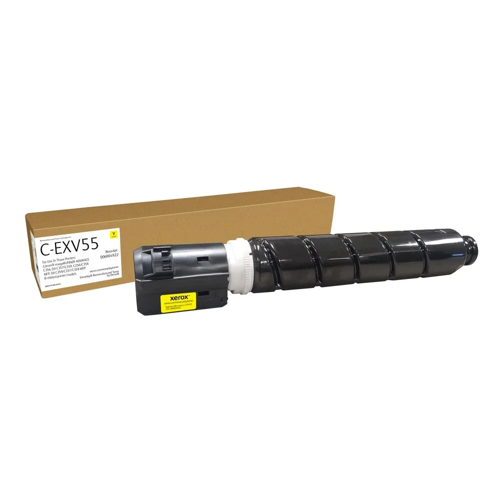 Xerox 006R04922 Everyday Remanufact. Toner Repl Canon C-EXV55 Yellow 2185C002AA