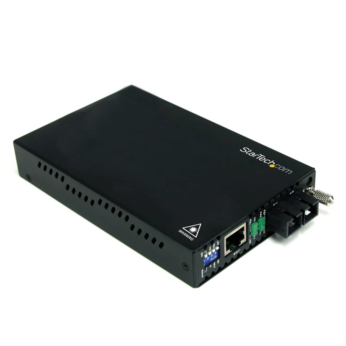 Startech 10/100 Mbps Single Mode Fiber Media Converter SC - 18.6 miles/30km over Single Mode SC Fiber (ET90110SM302)