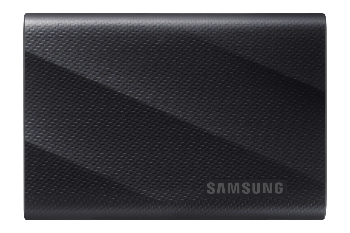 Samsung T9 MU-PG4T0B - SSD - encrypted - 4 TB - external (portable) - USB 3.2 Gen 2x2 (USB-C connector) - 256-bit AES - black