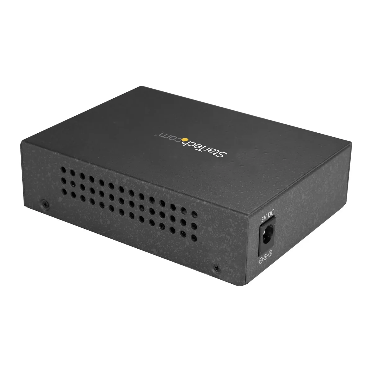 Startech Multimode SC Fiber Media Converter for 10/100/1000 Network, 550m Range, Gigabit Ethernet, 850nm, Full Duplex Gigabit Ethernet Media Converter, Fiber Optic Media Converter - Ethernet Over Fiber (MCMGBSCMM055) - Fibre media converter - 1GbE - over fibre optic - 1000Base-SX, 100Base-TX, 1000Base-T - RJ-45 / SC multi-mode - up to 550 km - 850 nm