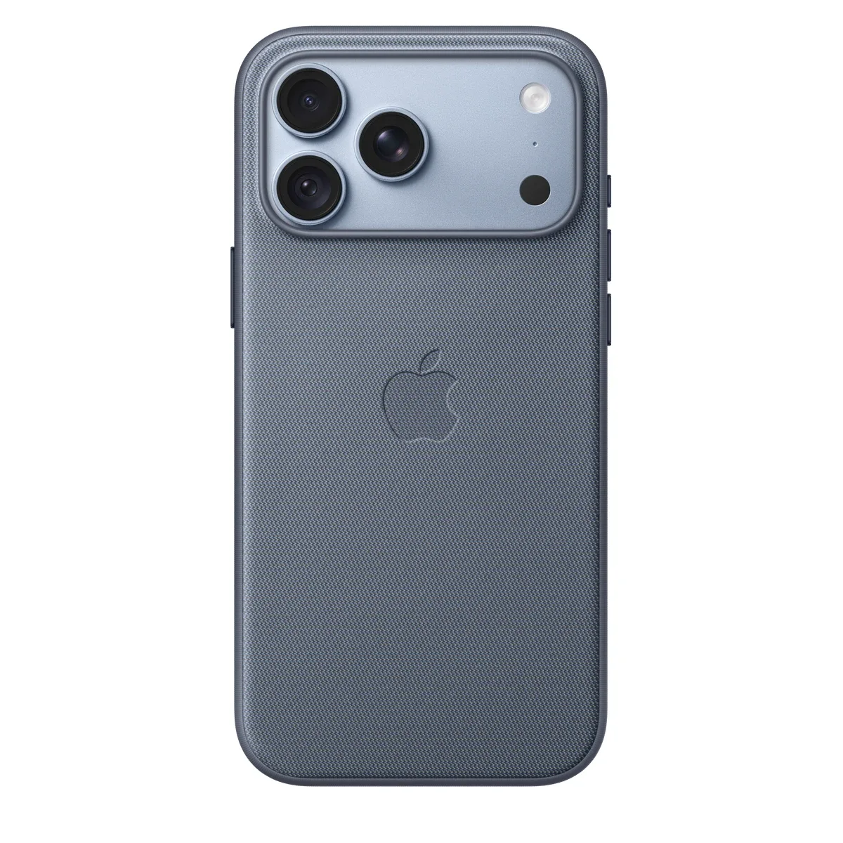 Apple - Protective cover for mobile phone - MagSafe compatibility - TechWoven - blue chambray - for iPhone 18 Pro Max