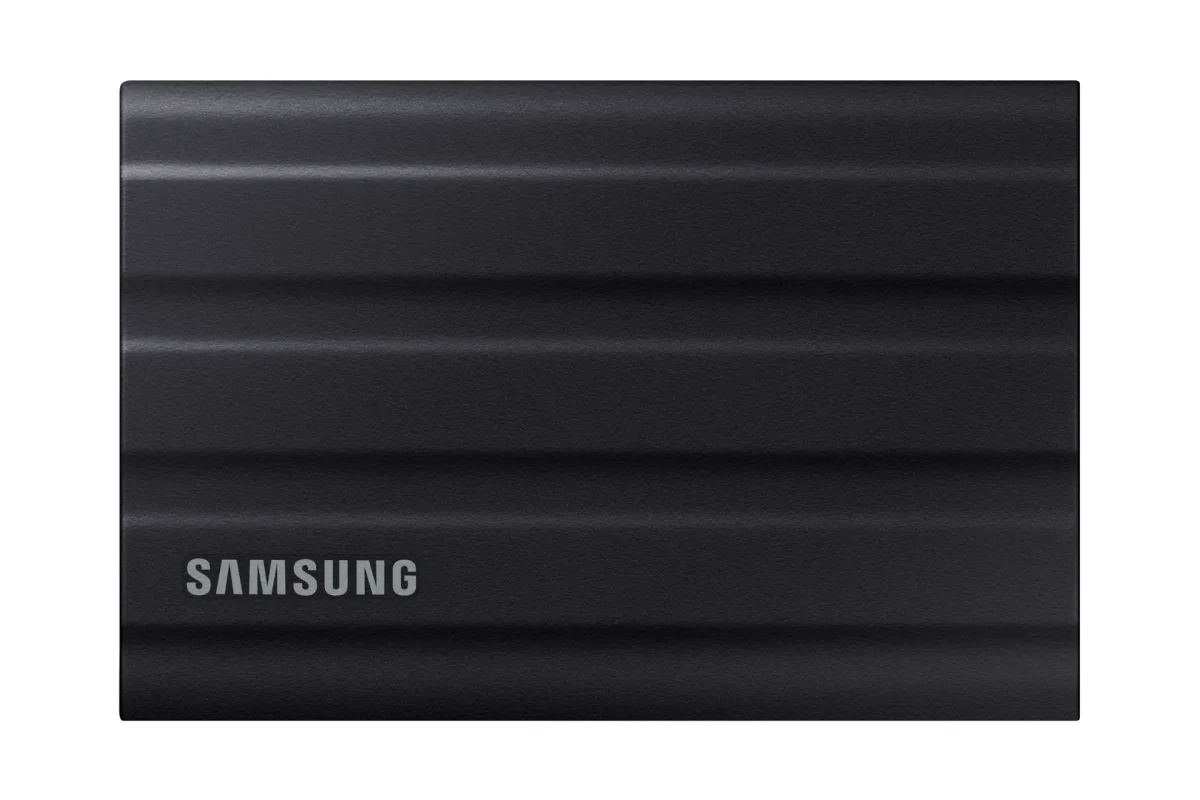 Samsung T7 Shield MU-PE2T0S - SSD - encrypted - 2 TB - external (portable) - USB 3.2 Gen 2 (USB-C connector) - 256-bit AES - black