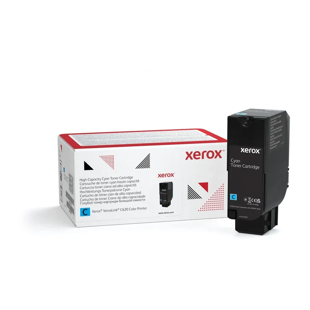 Xerox - High capacity - cyan - original - toner cartridge Use and Return