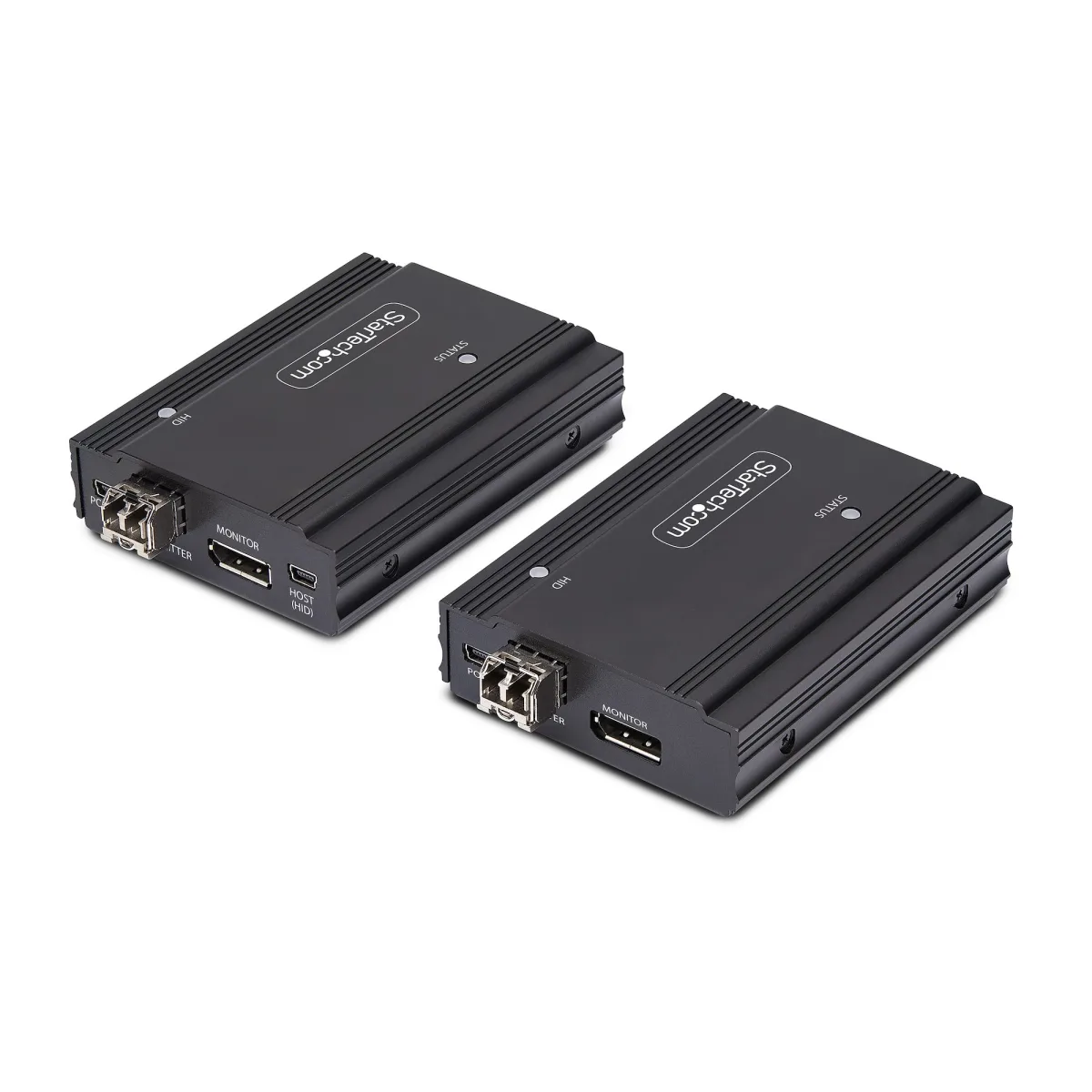 Startech DisplayPort KVM Console Extender Over Fiber Optic, 4K 60Hz - Video/audio/USB extender - DisplayPort - up to 300 m - TAA Compliant