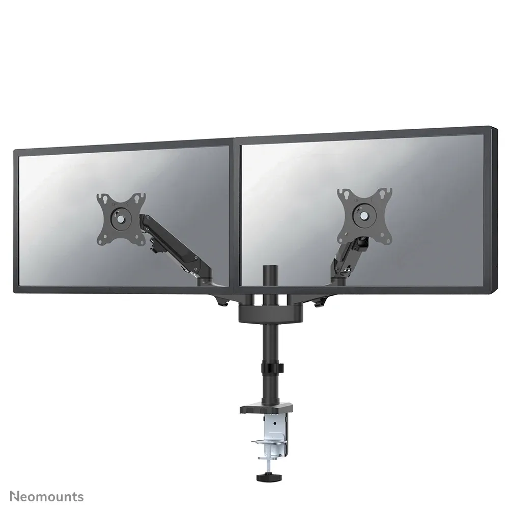 NEWSTAR DESK POLE MOUNT (CLAMP/GROMMET) BLACK 17-27IN