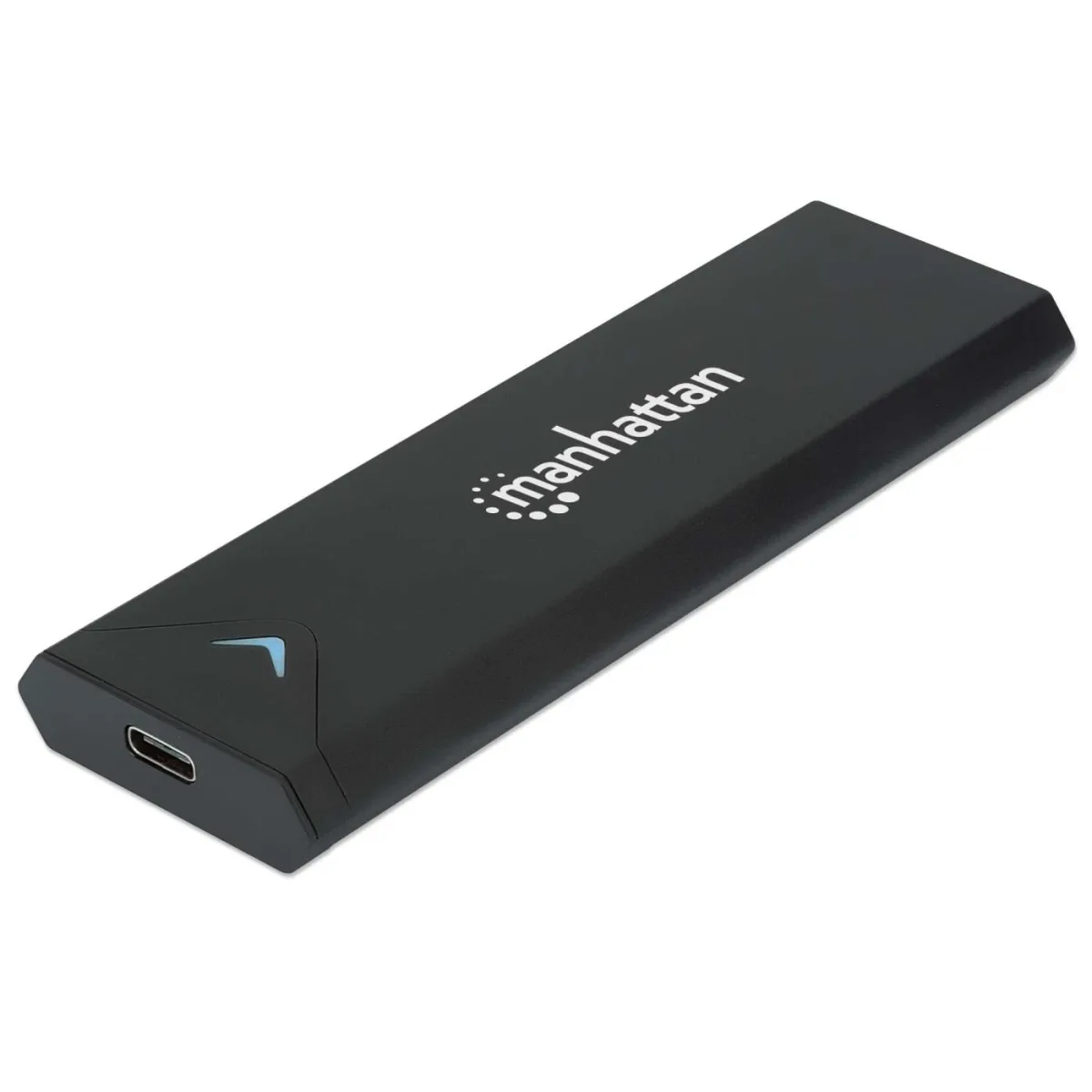 Manhattan 130530 SSD Enclosure M.2 Nvmw USB-C- Female 10GBPS Uasp Aluminium